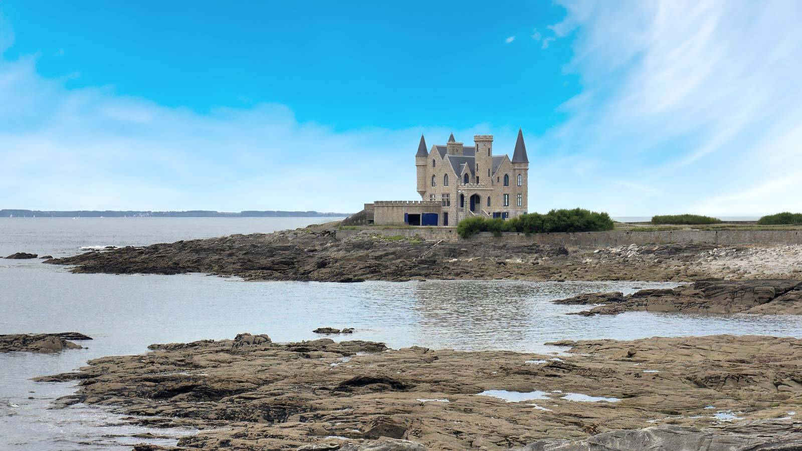 Le Château de Quiberon, en Bretagne